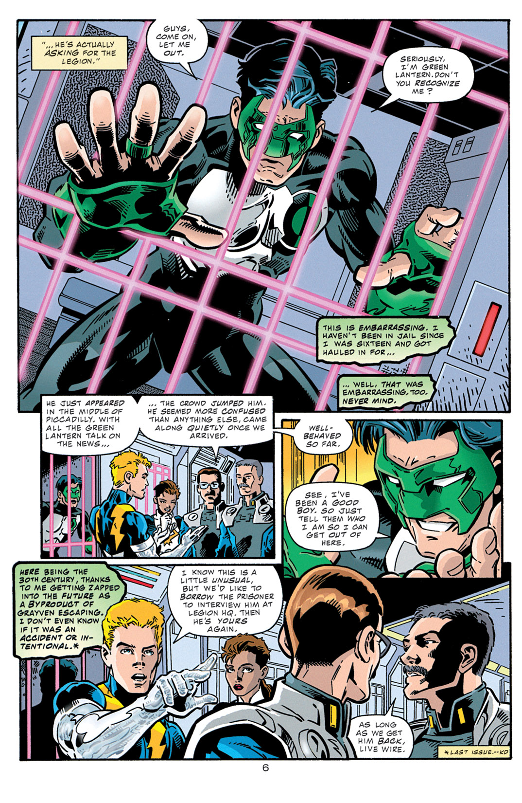 Green Lantern (1990) Issue #98 #108 - English 6