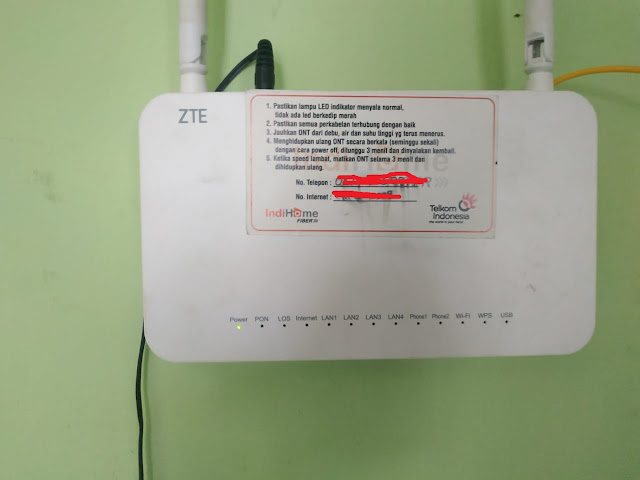 Mengatasi Indihome Los (Lampu Indikator Berwarna Merah) Mengatasi Indihome Los (Lampu Indikator Berwarna Merah)