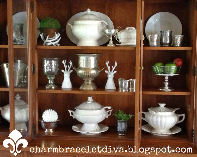 china cabinet reveal dining room Pottery Barn-inspired china hutch
