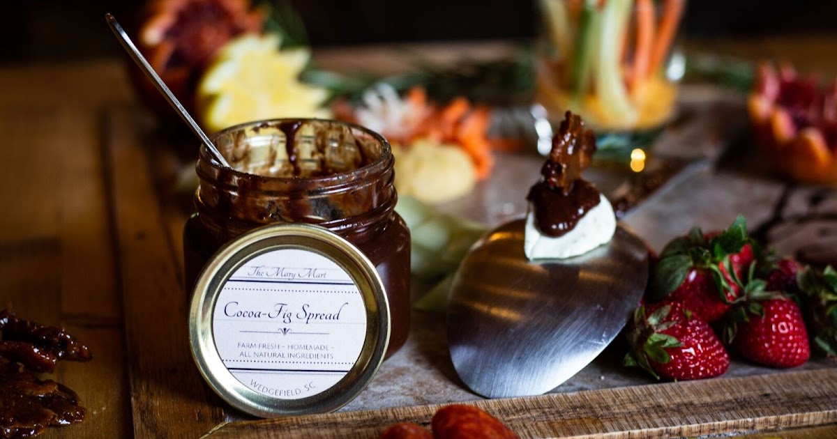 Cooking With Mary and Friends Cocoa Fig Spread
