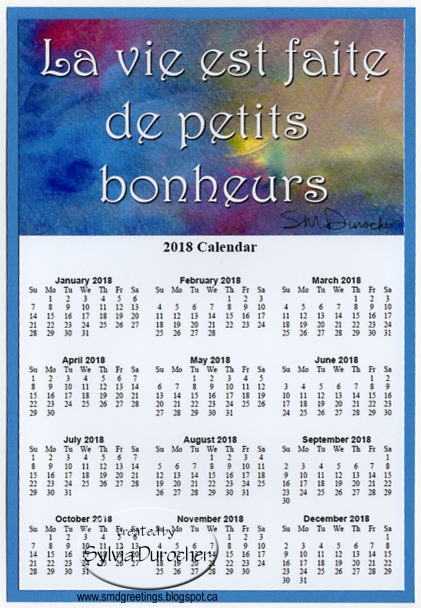 november calendar quotes