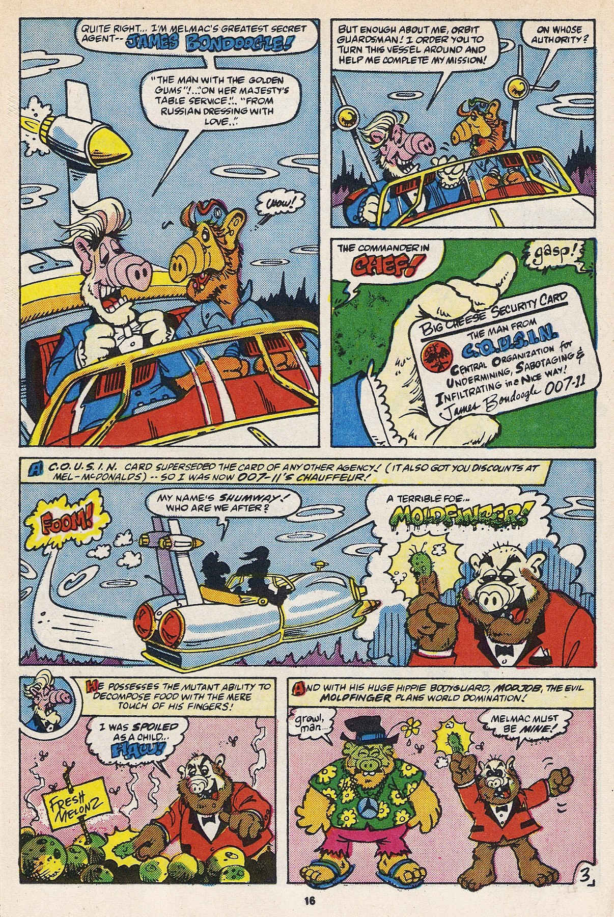 Read online ALF comic -  Issue #16 - 18