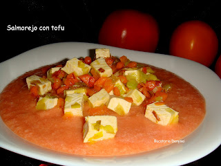 Salmorejo con Tofu