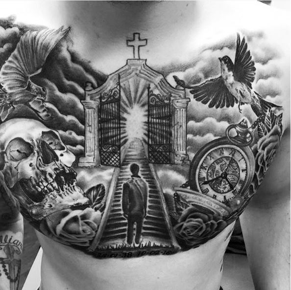 Heaven'S Gate Tattoo 101 Amazing Stairway To Heaven Tattoo Designs You
