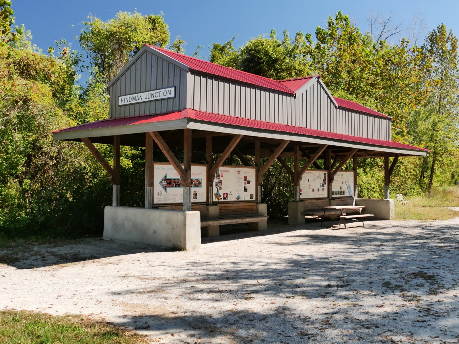 American Travel Journal Rocheport to McBaine Katy Trail State Park