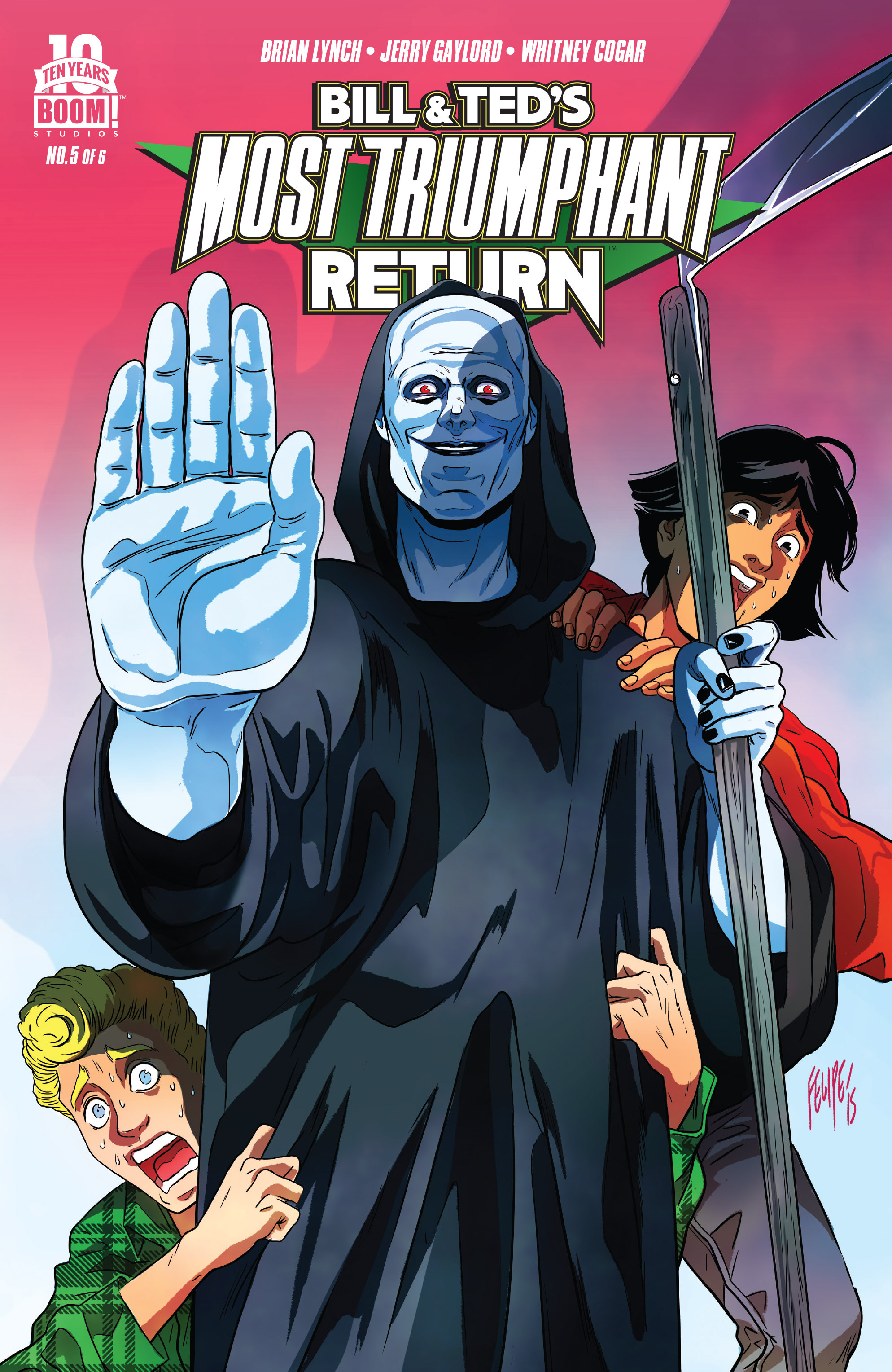 Read online Bill & Ted's Most Triumphant Return comic -  Issue #5 - 1