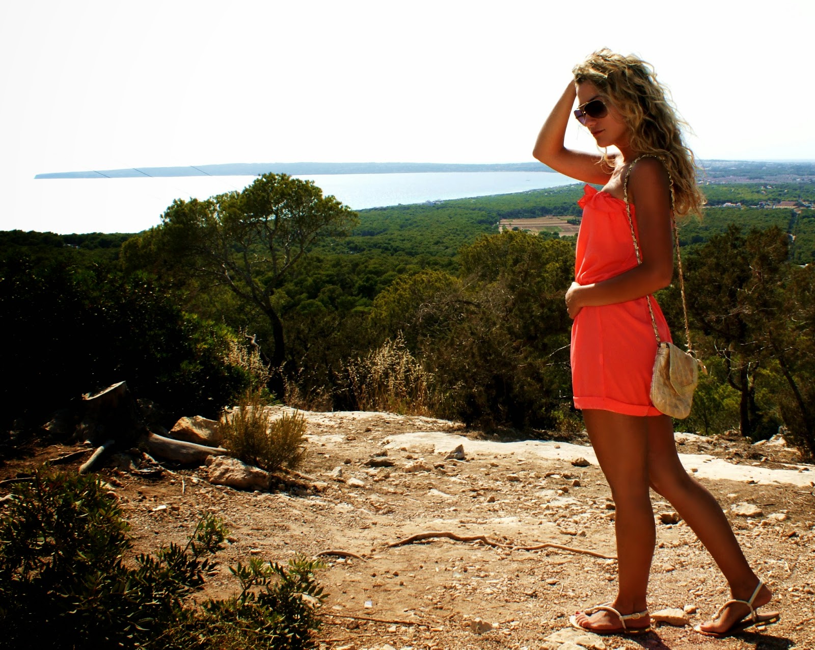 Dress To Impress Ibiza: Coral Jumpsuit