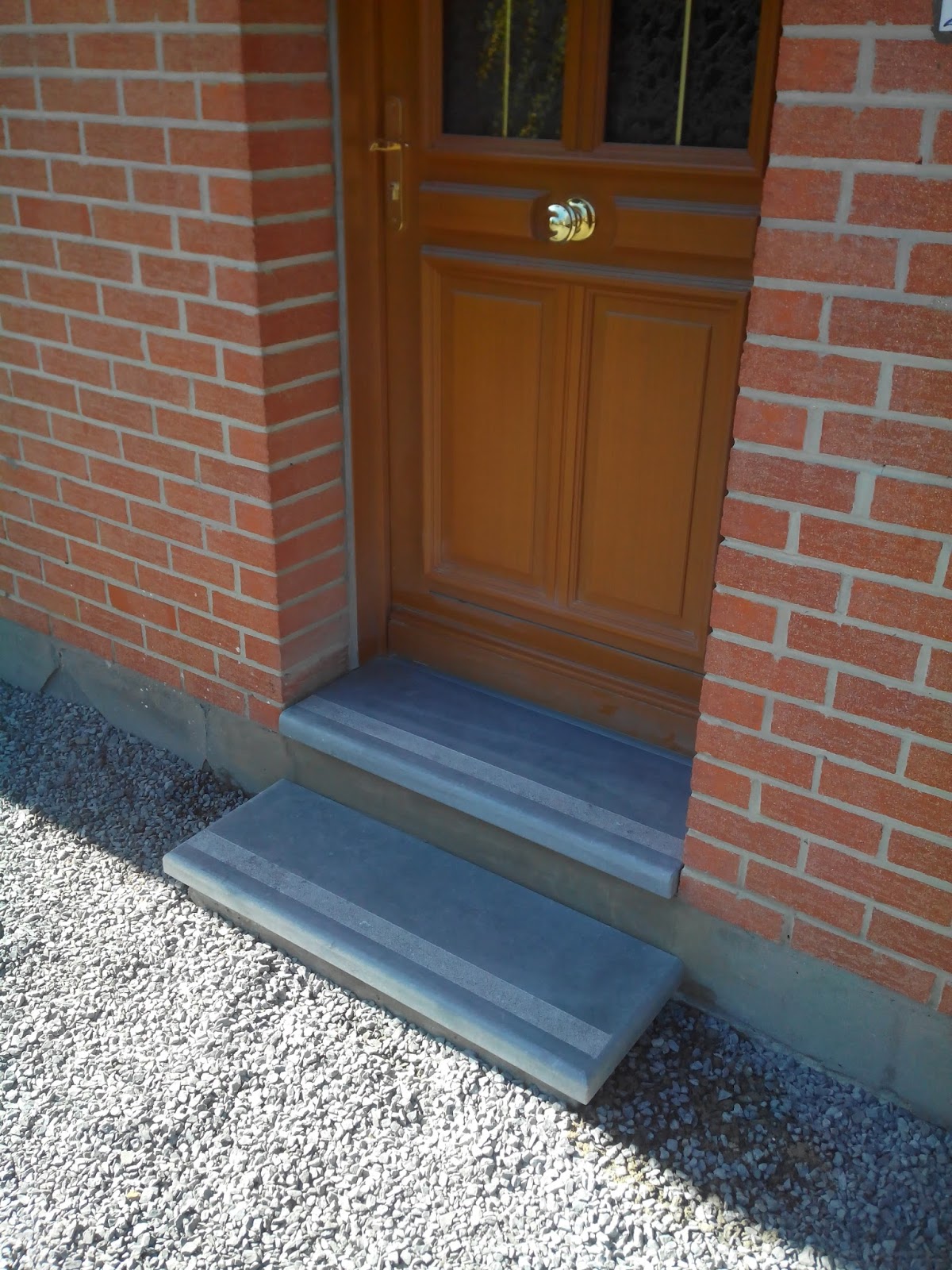 Seuil En Pierre Bleu Poser Groupe Sister