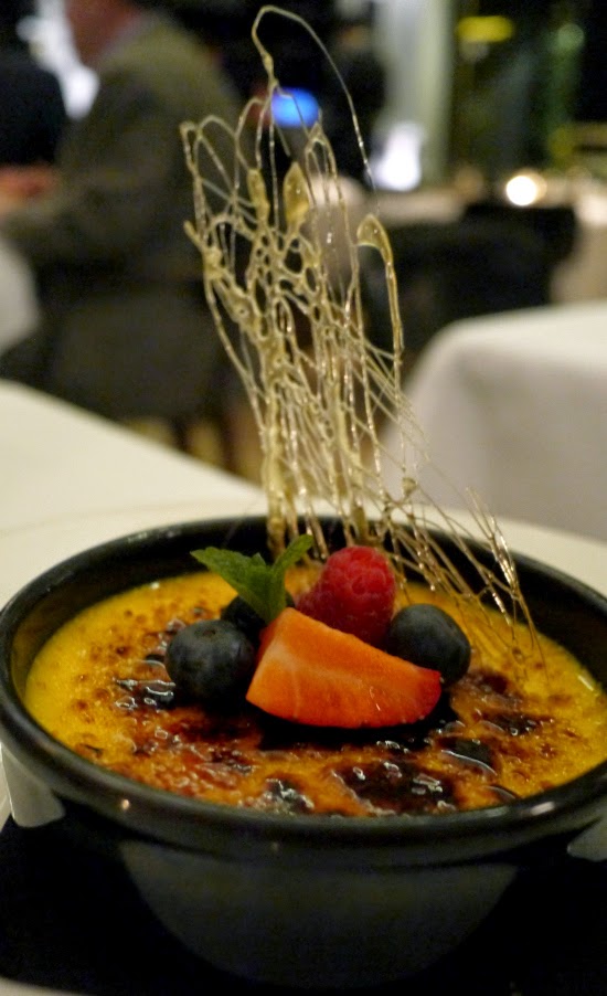 Toto's Knightsbridge Creme Brulee Dessert