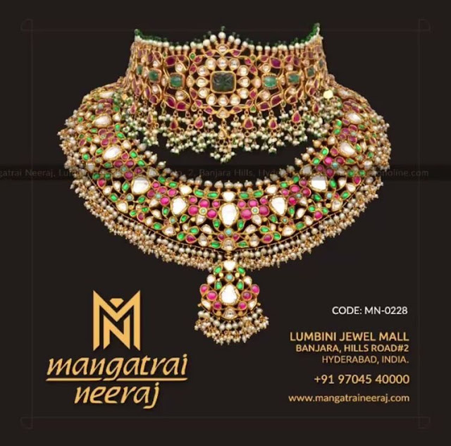 Latest Kundan Chokers from Mangatrai Latest Kundan Chokers from Mangatrai