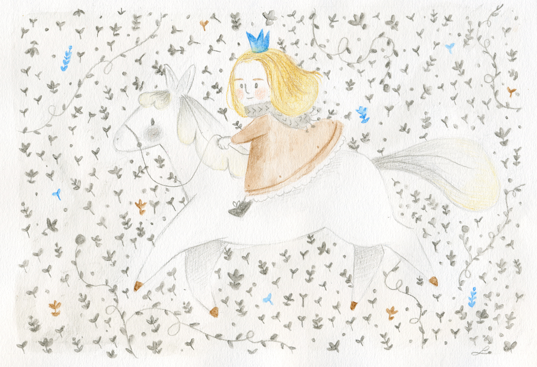 horse, caballo, ilustración, illustration, cute, children,