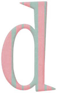 Alfabeto Hipity Hoop en Rosa y Gris. Hipity Hoop Alphabet in Grey and Pink.