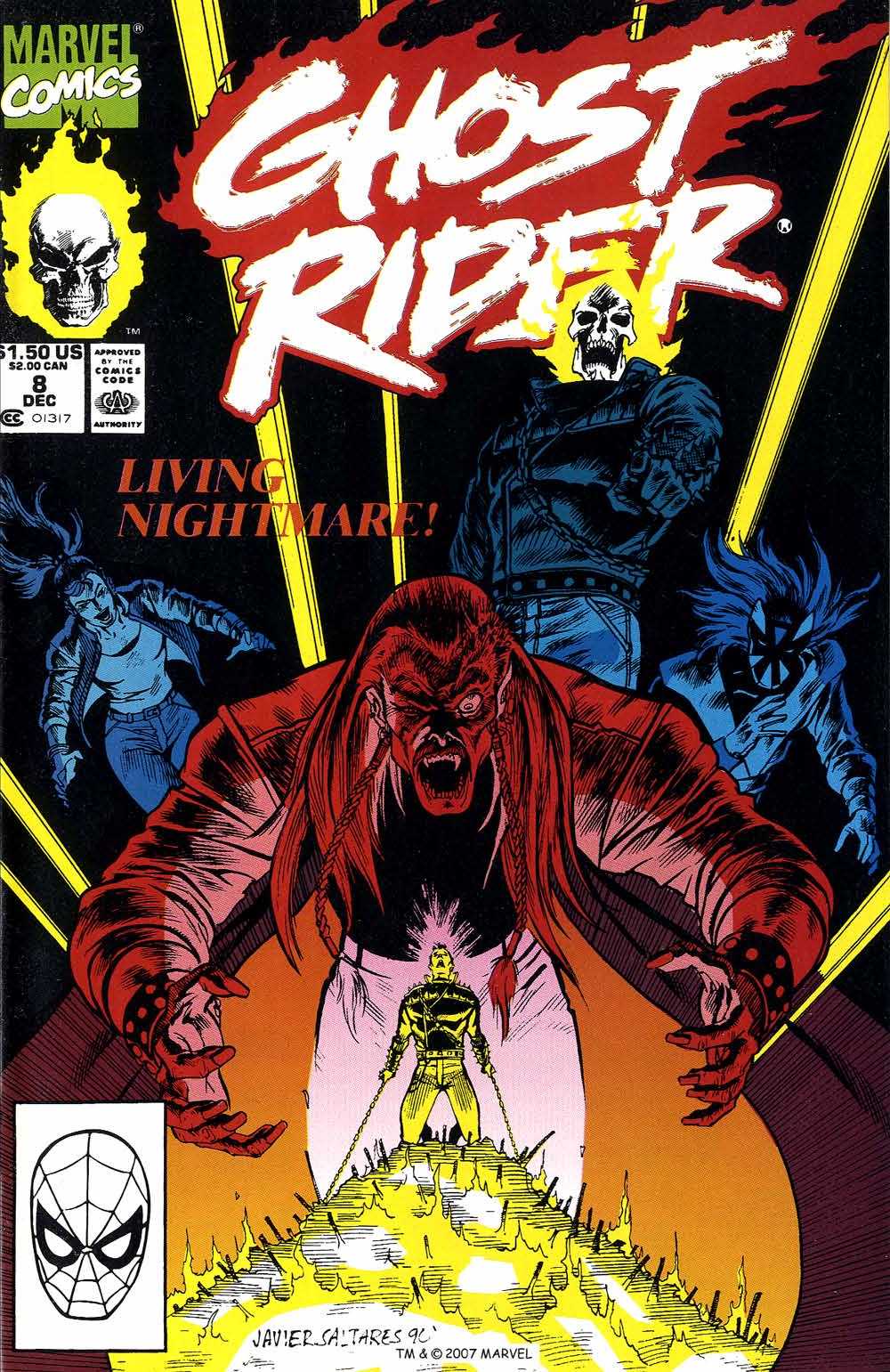 Read online Ghost Rider (1990) comic -  Issue #8 - 1