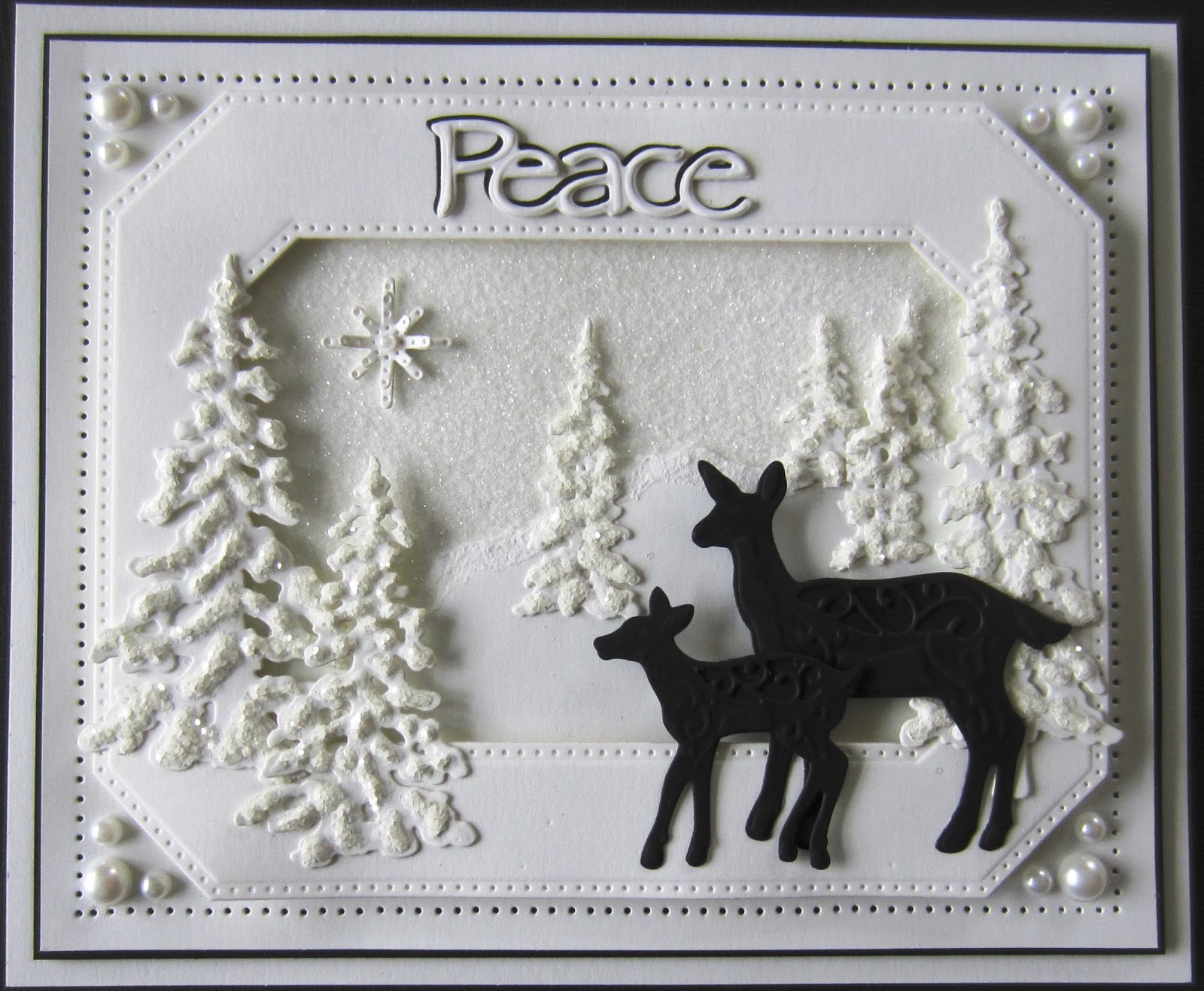 PartiCraft (Participate In Craft): Winter Peace Scene