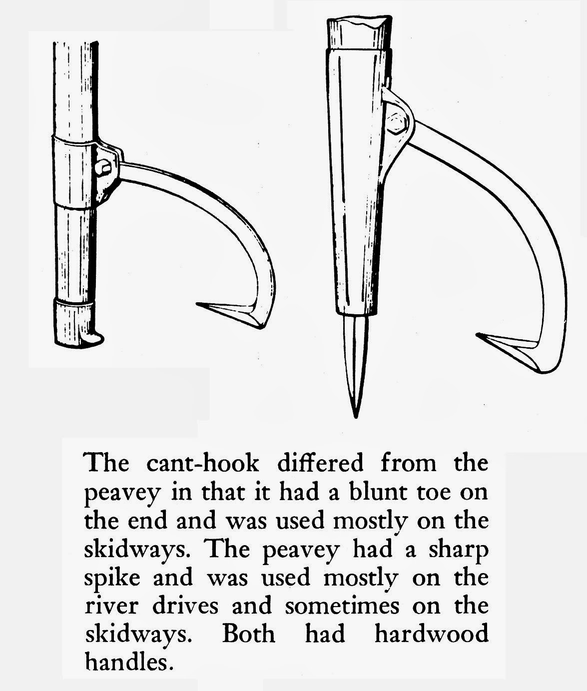 The Log Blog Moving logs Cant Hooks or Peavey's?