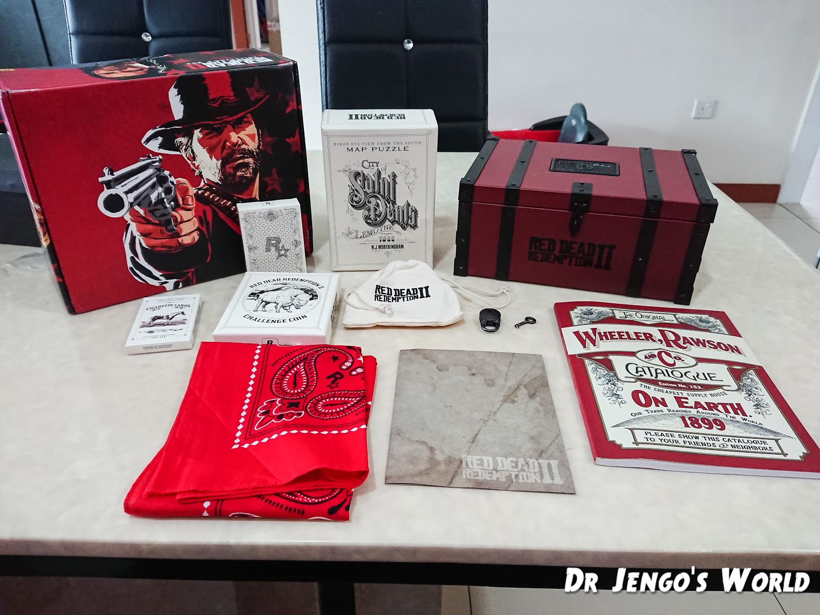 Dr Jengo's World Red Dead Redemption 2 Collector's Box Collection Pics