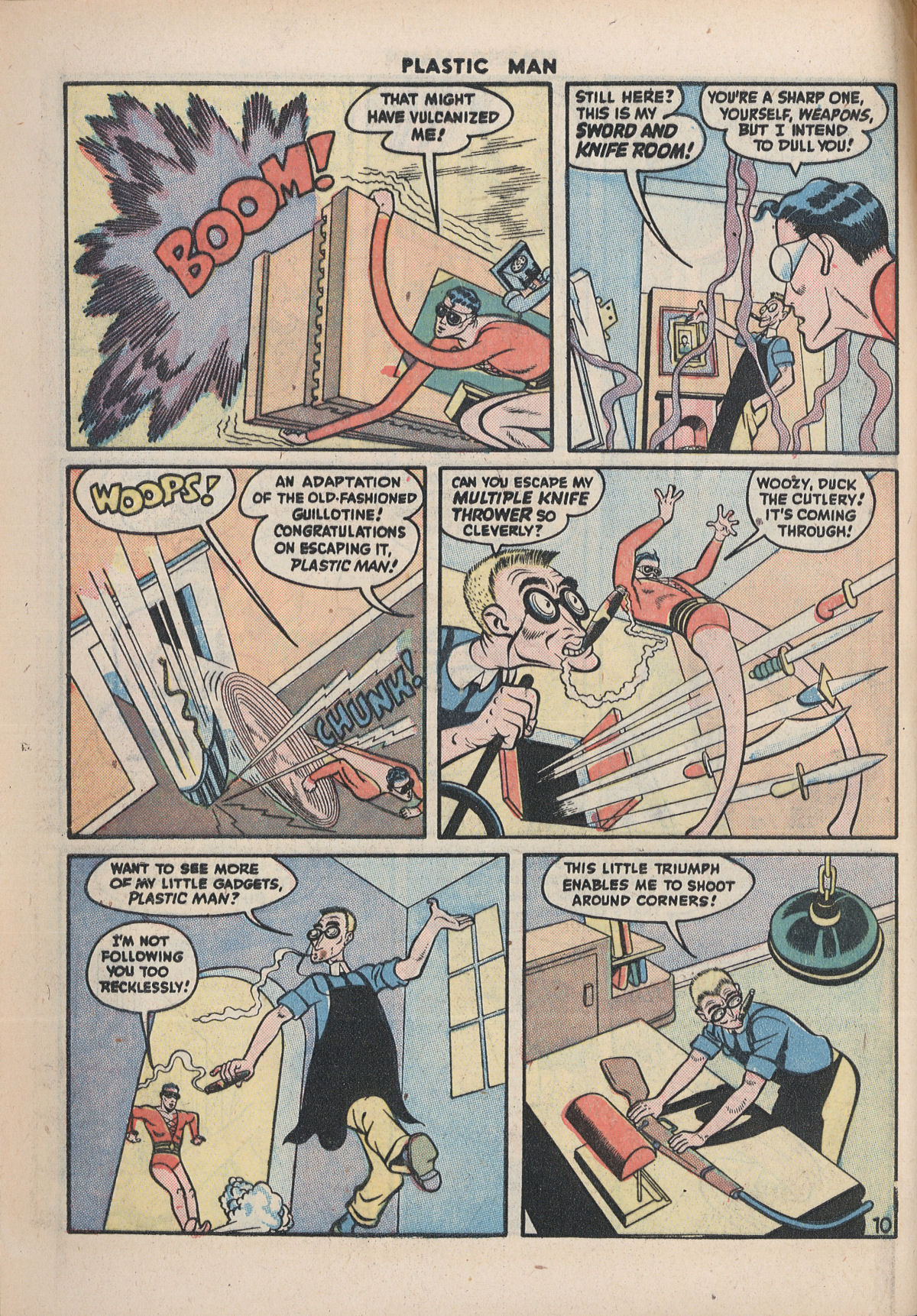 Read online Plastic Man (1943) comic -  Issue #5 - 12