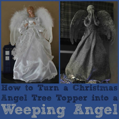 DIY - How to make a Weeping Angel tree topper