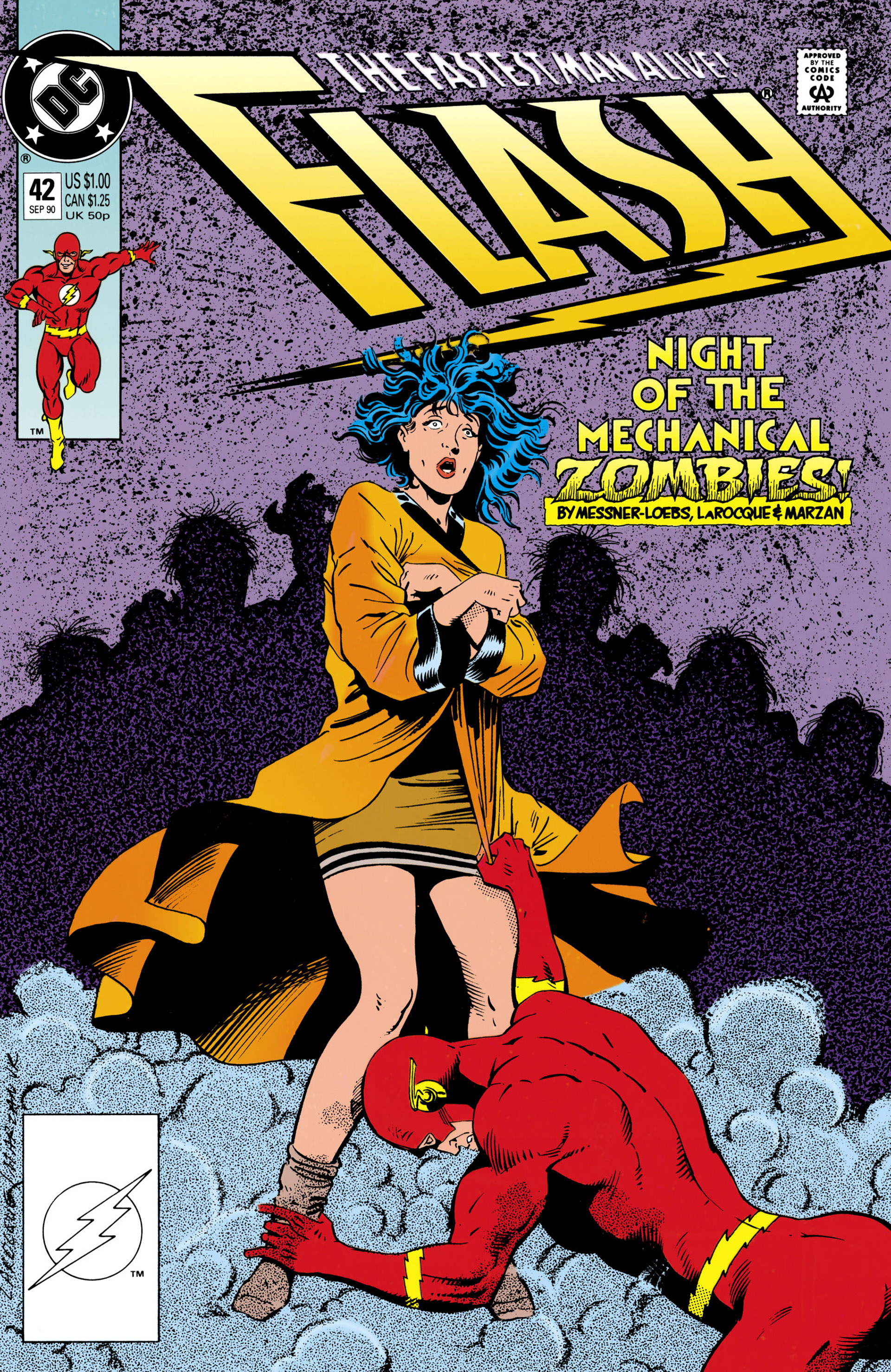 Read online The Flash (1987) comic -  Issue #42 - 1