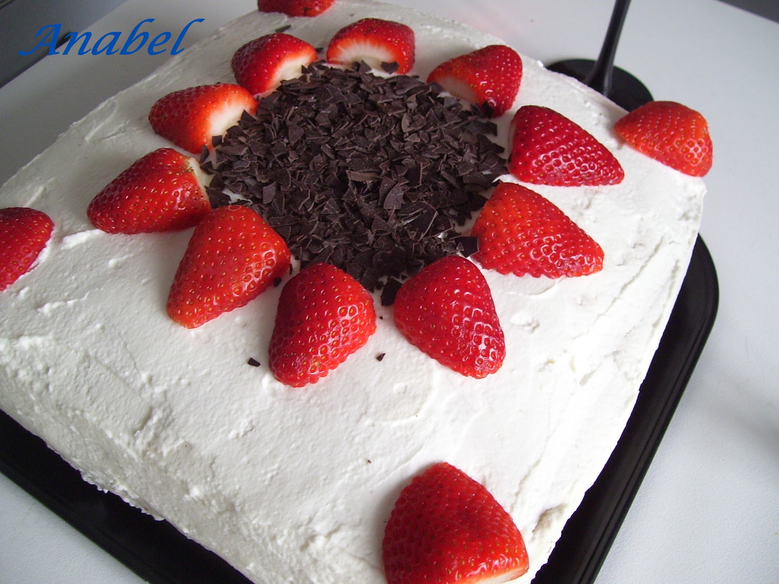 Tartas D Nata Decoradas Con Fresas Tartas D Nata Decoradas Con Fresas