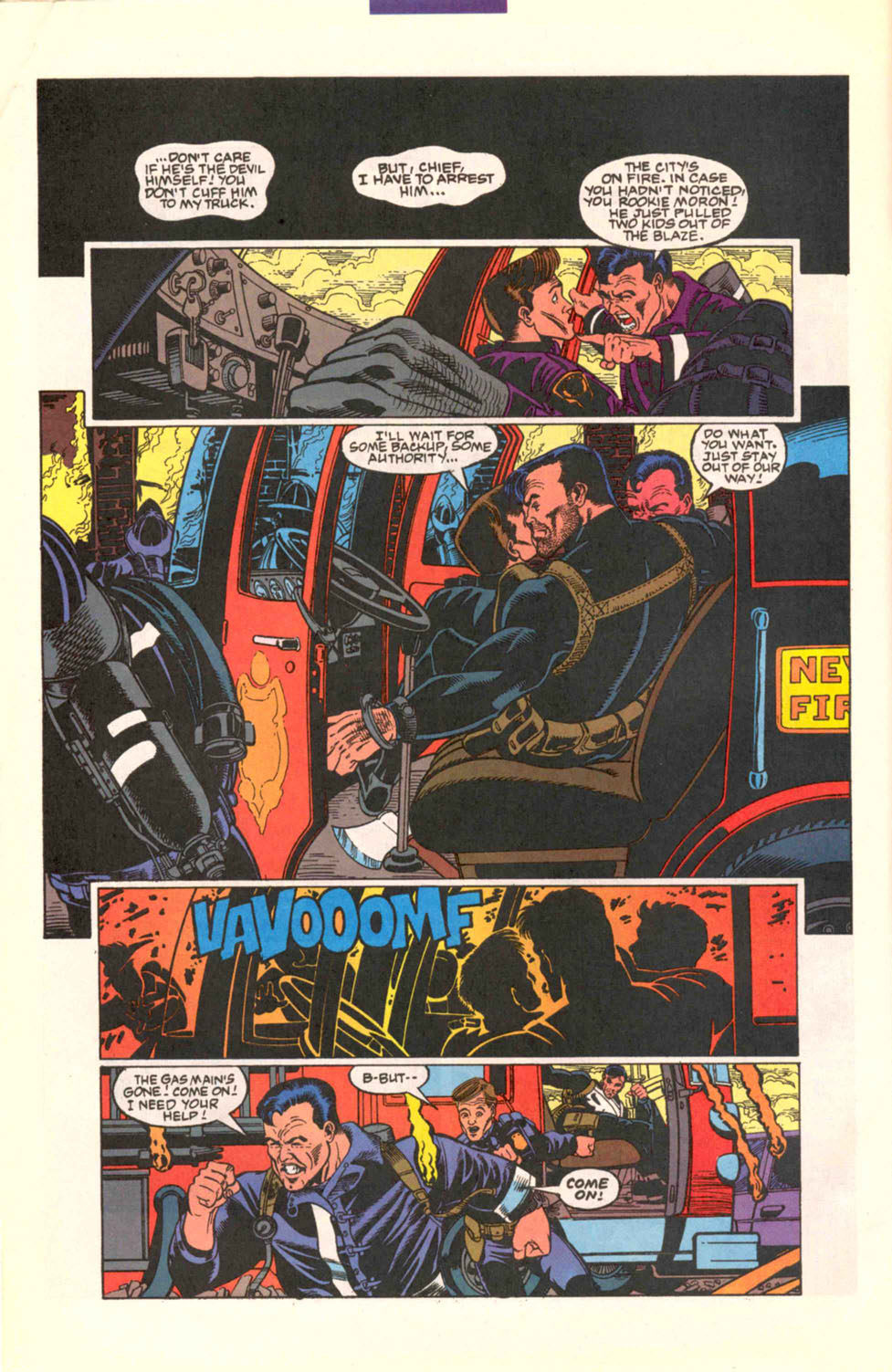 Read online The Punisher (1987) comic -  Issue #83 - Firefight - 5