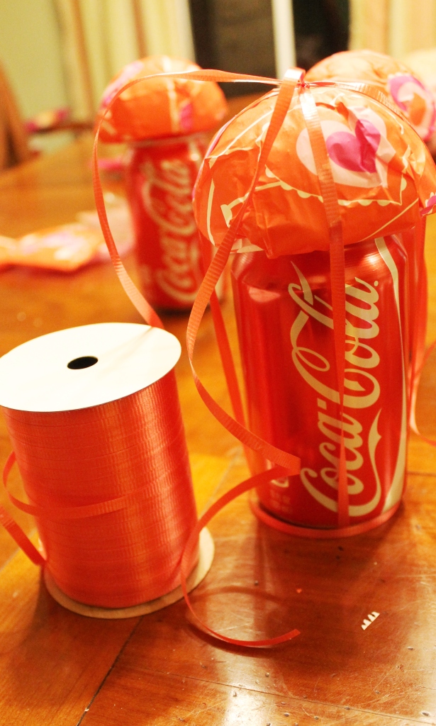 How To Make A Soda Can Candy Bouquet Miss Kopy Kat