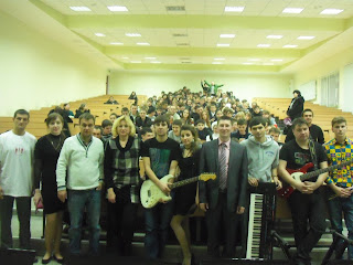Акція "Майбутнє починається сьогодні" для студентів МДАУ та учнів загальноосвітньої школи № 35 міста Миколаєва.