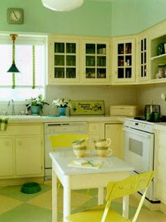 Yellow Kitchen Cabinets Ideas
