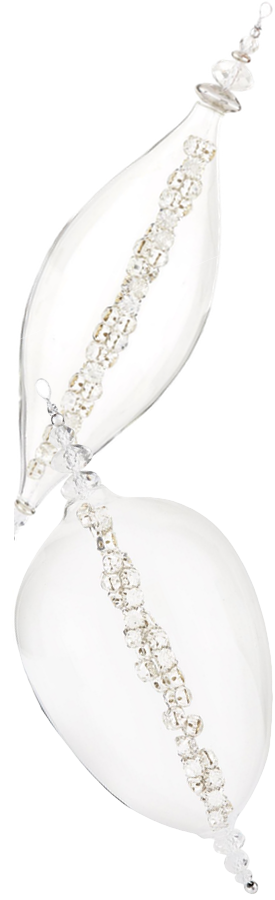 Harrods Diamonte Chain Christmas Ornaments (each sold separately)