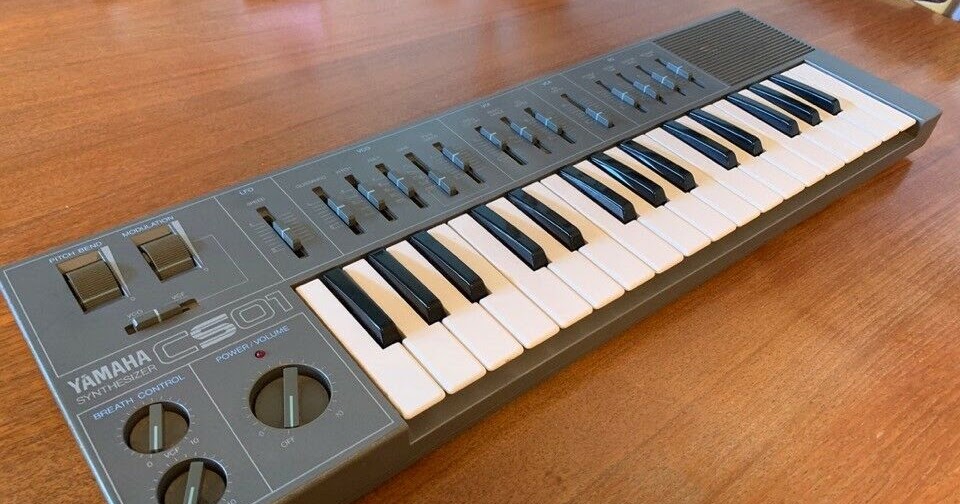 MATRIXSYNTH YAMAHA CS01 BATTERYPOWERED ANALOG SYNTHESIZER