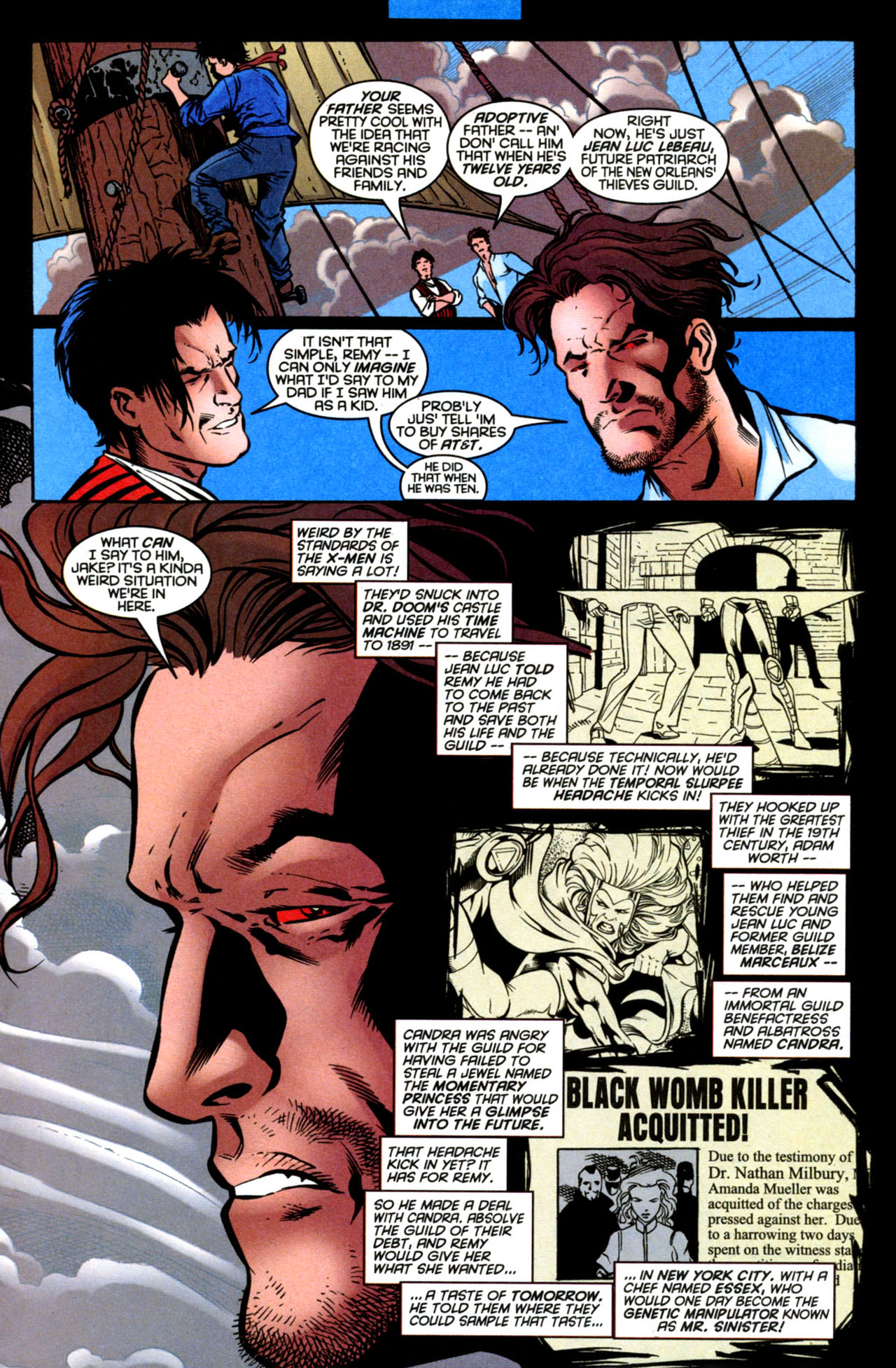 Read online Gambit (1999) comic -  Issue #13 - 4