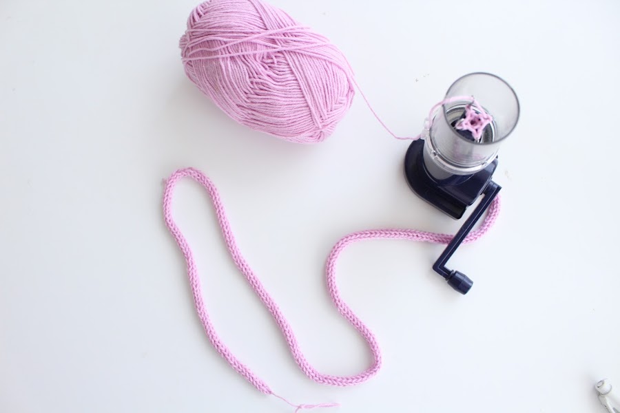 tutorial nombre en capazo con tricotin