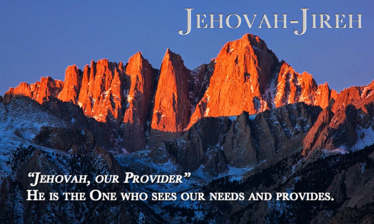 JAMES A.E. MACLELLAN: Jehovah-Jireh (The LORD will see and provide)