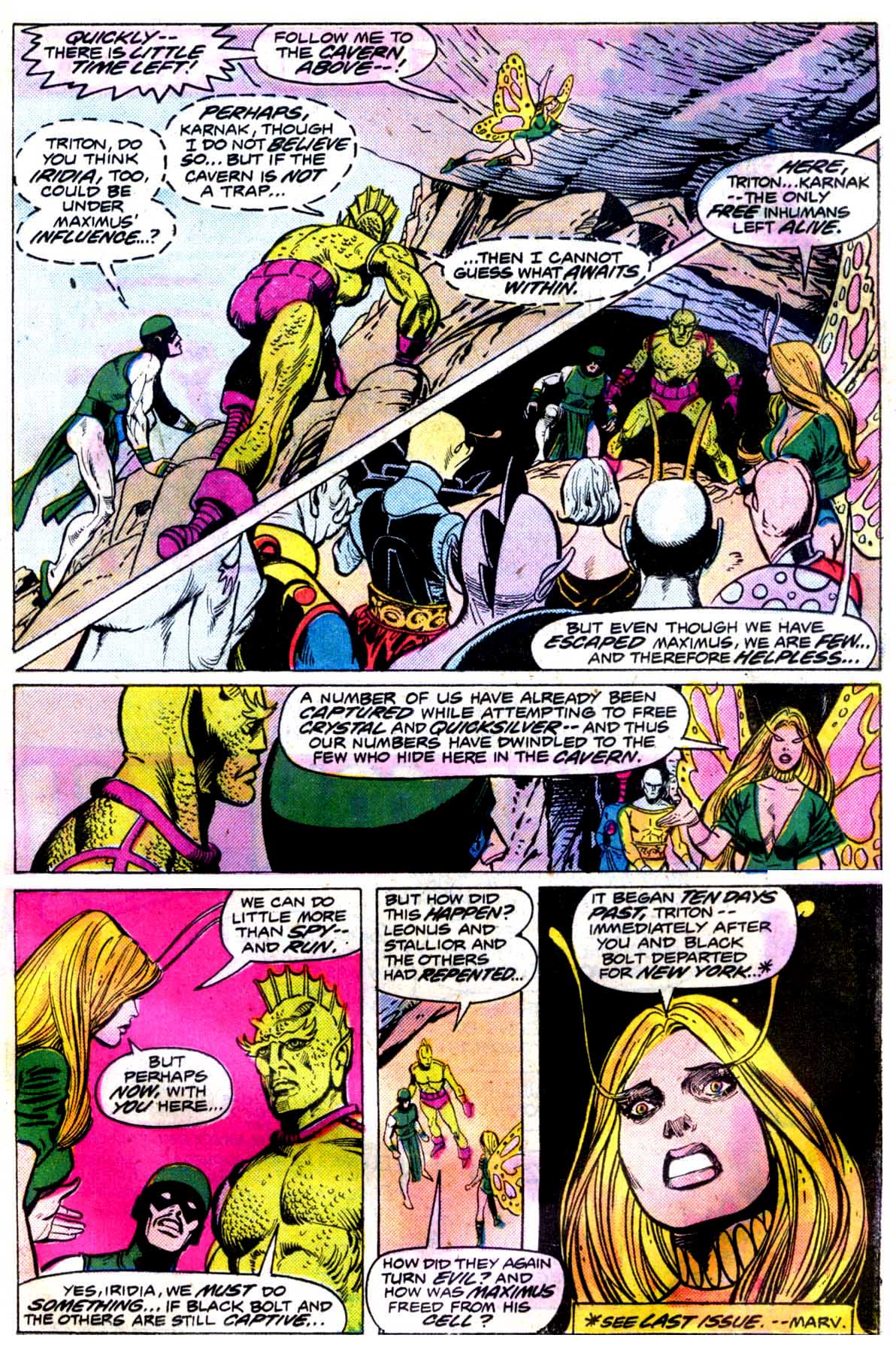 Read online Inhumans (1975) comic -  Issue #5 - 12