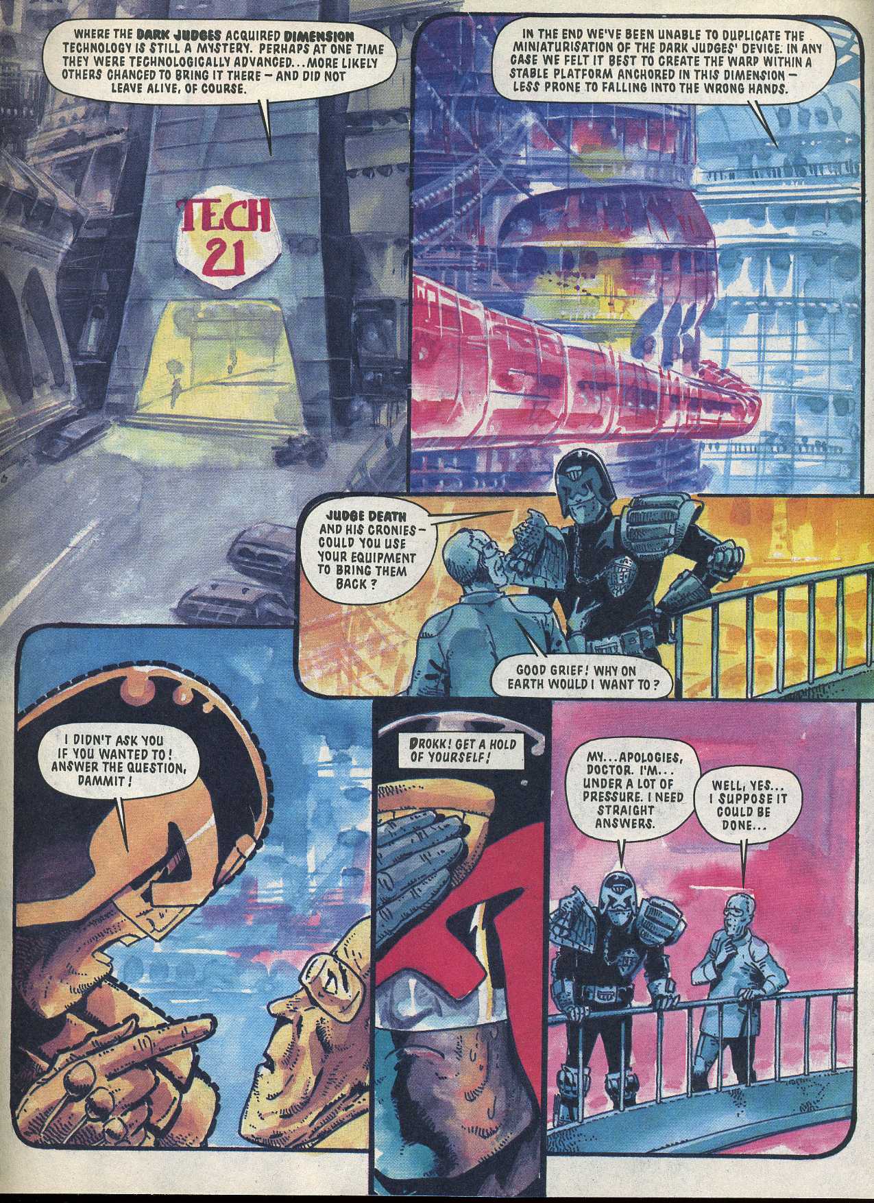 Read online Judge Dredd: The Complete Case Files comic -  Issue # TPB 14 (Part 1) - 144