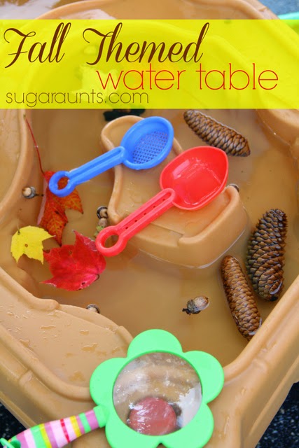 Fall Themed Water Table - The OT Toolbox