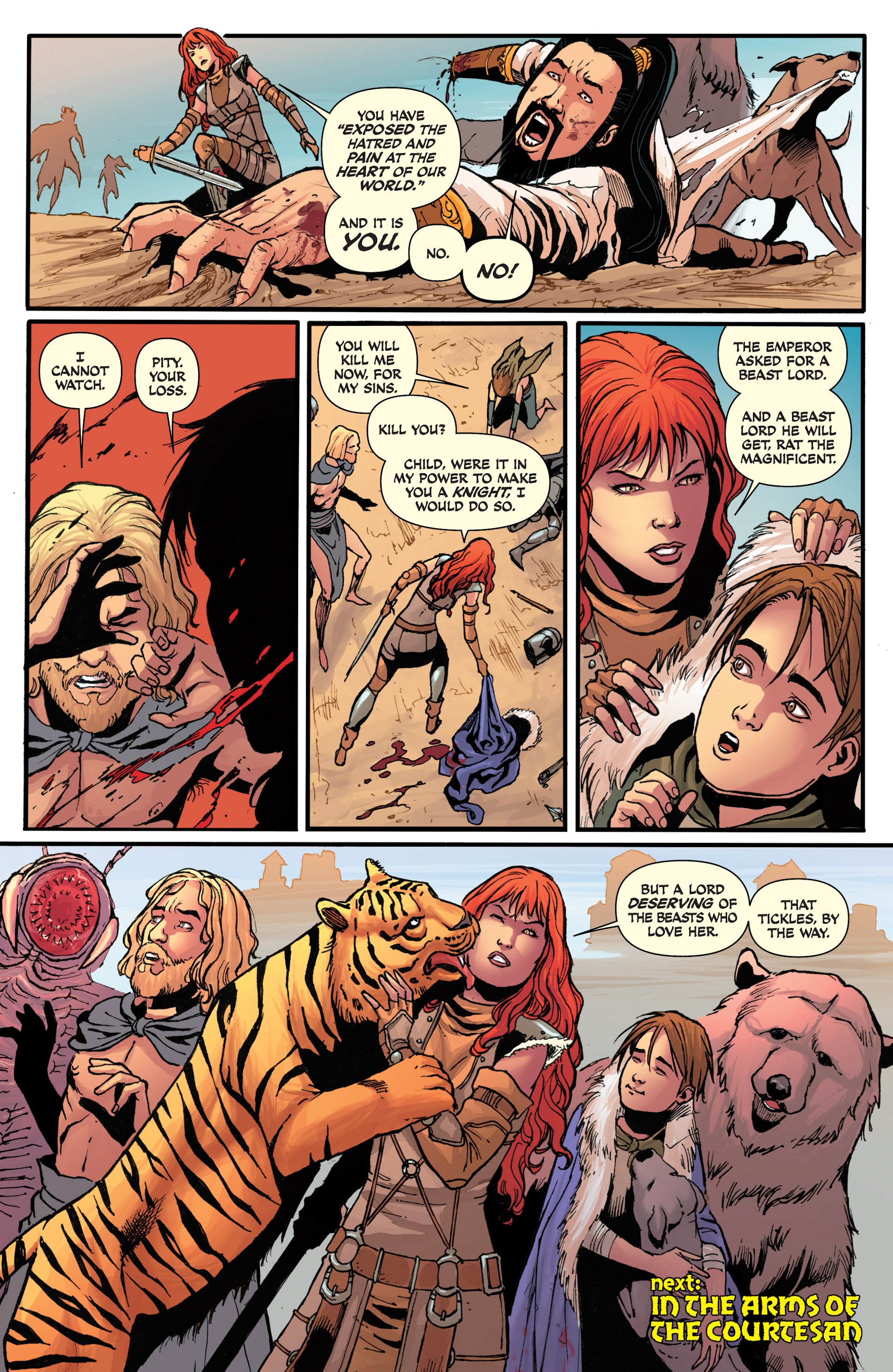 Read online Red Sonja (2013) comic -  Issue #8 - 24