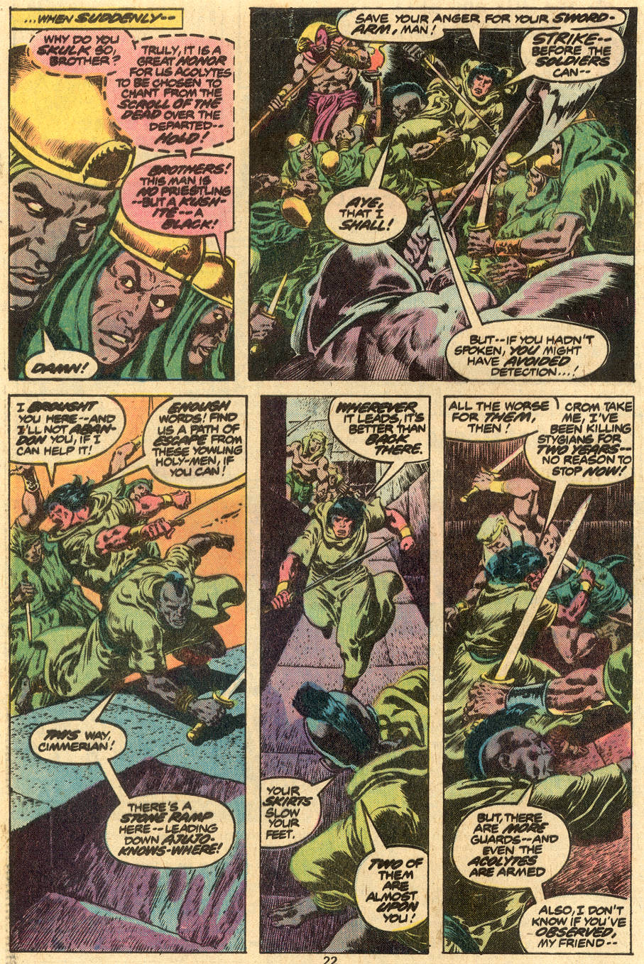 Read online Conan the Barbarian (1970) comic -  Issue #86 - 12
