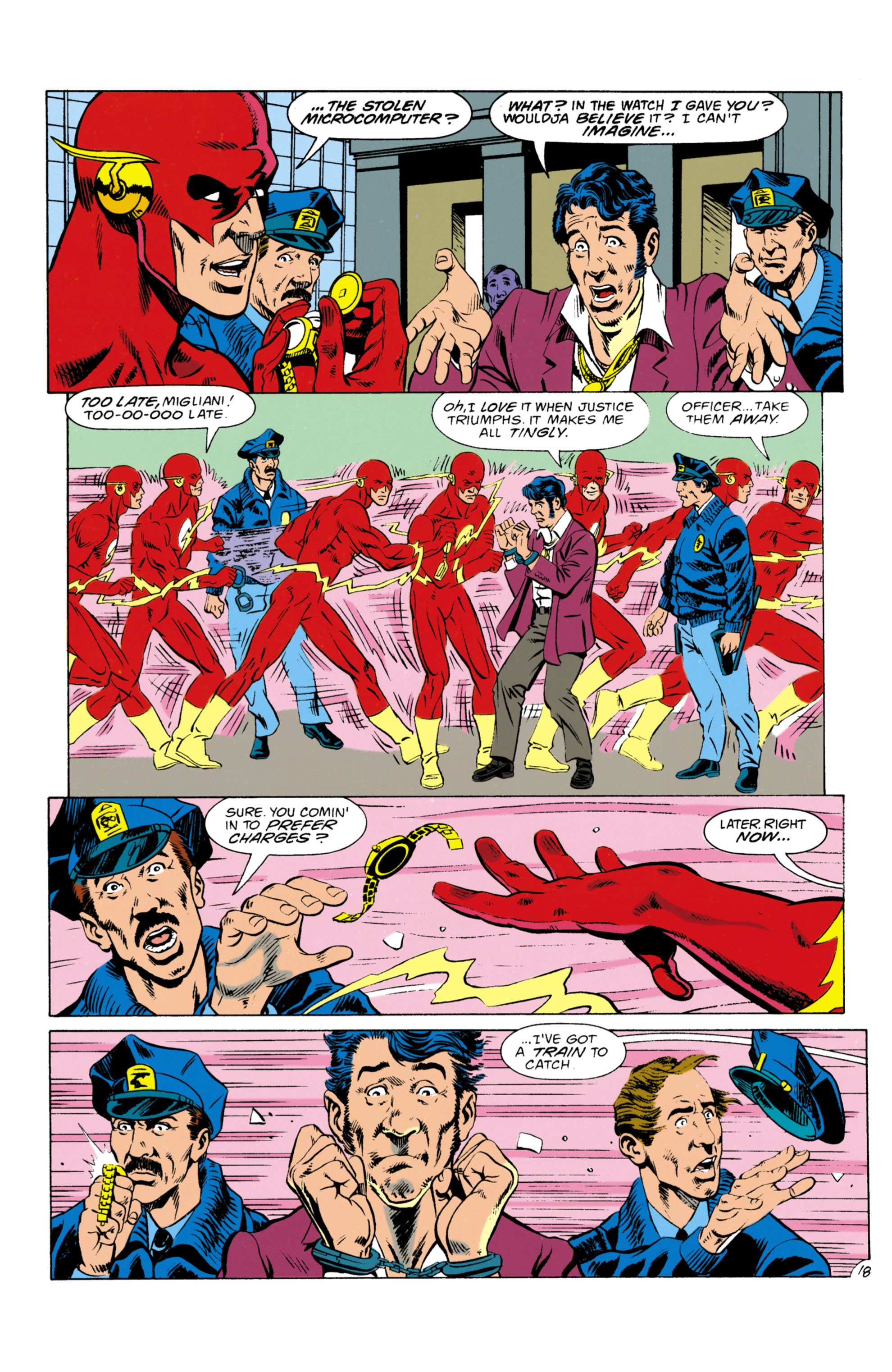 Read online The Flash (1987) comic -  Issue #72 - 17