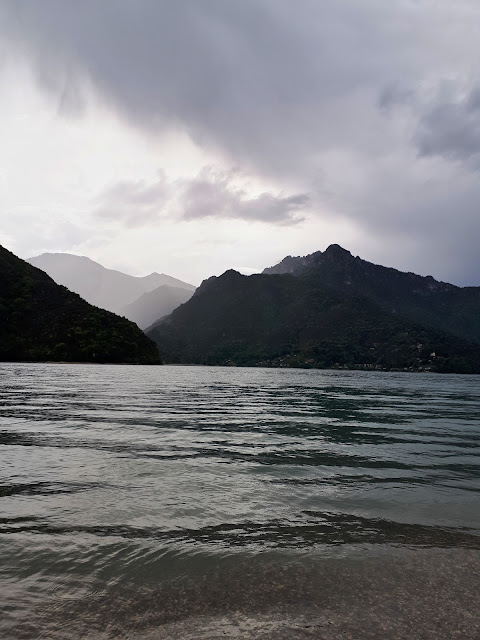 Lago di Ledro aka Ledro Lake views in Trentino 
