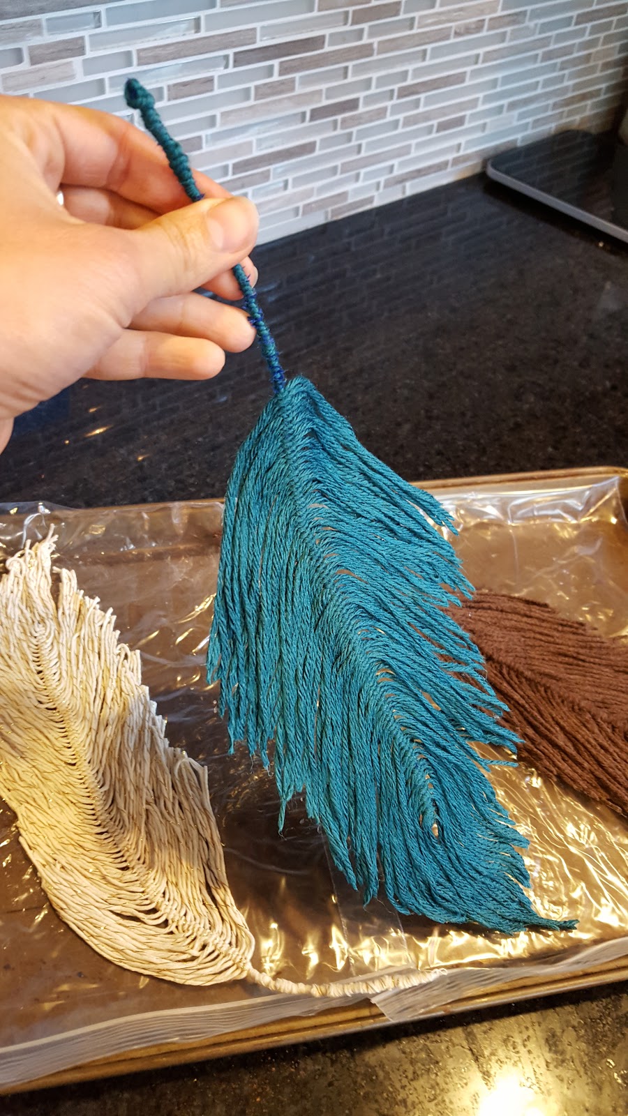 Yarn Feather Tutorial So Much To Make