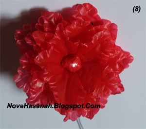 Bunga Cantik Kreasi Kantong Plastik