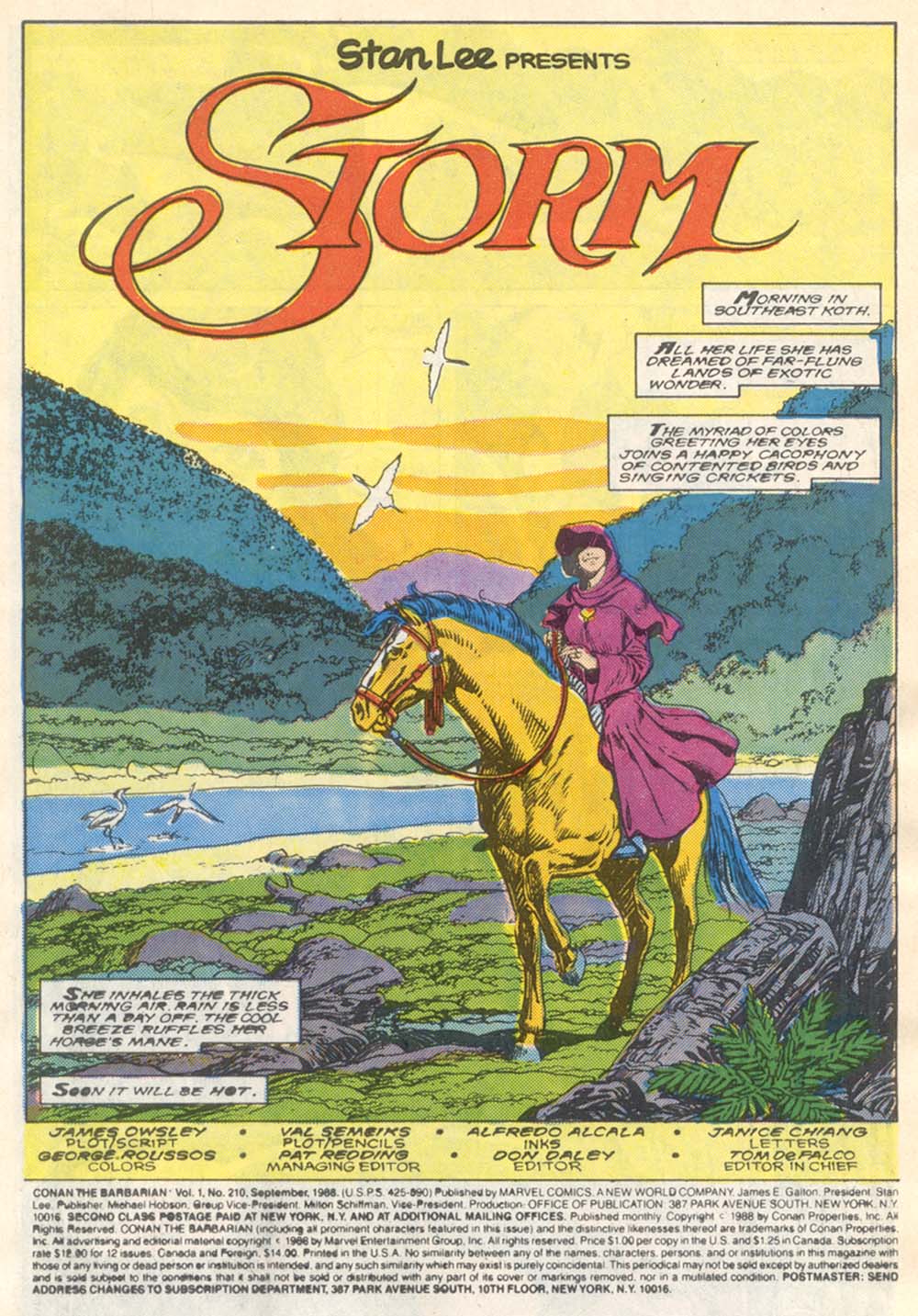 Conan the Barbarian (1970) Issue #210 #222 - English 2