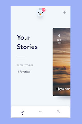 A way to save memories of daily stories and precious moments of our life