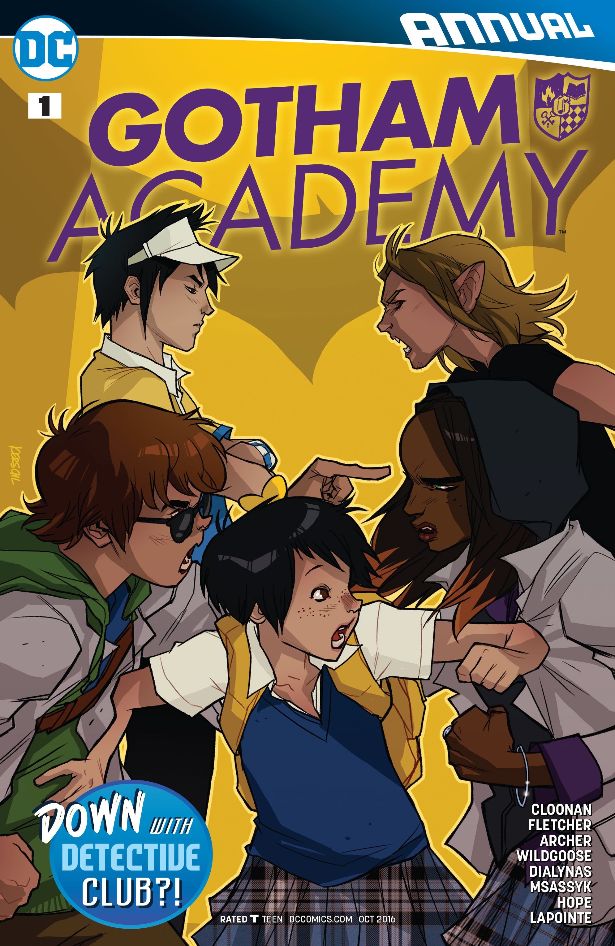 Read online Gotham Academy comic -  Issue # Annual 1 - 1