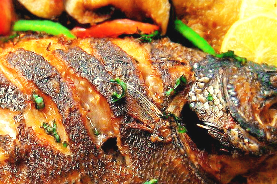 Capitaine farci aux épices Cuisine de Mayotte