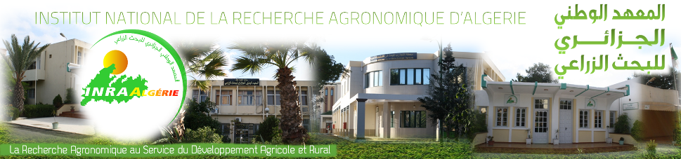 INSTITUT NATIONAL DE LA RECHERCHE AGRONOMIQUE D'ALGERIE