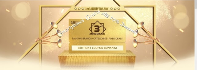 A Gearbest está de parabéns!!! Vem celebrar o seu terceiro aniversário com descontos e jogos