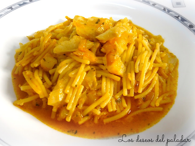 Escudella de bacalo - Los deseos del paladar