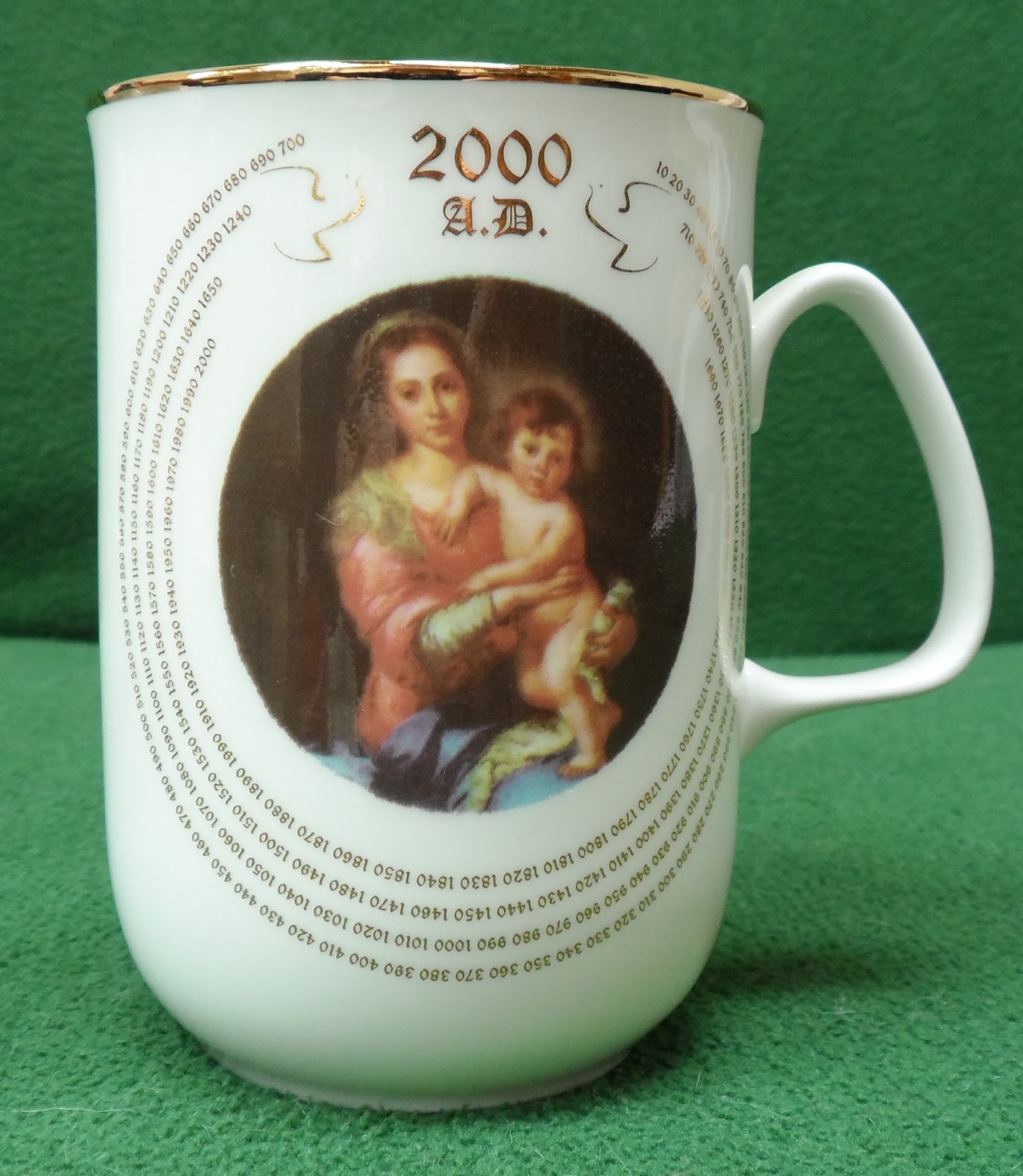 North Yorkshire History Hutton Rudby commemorative mugs